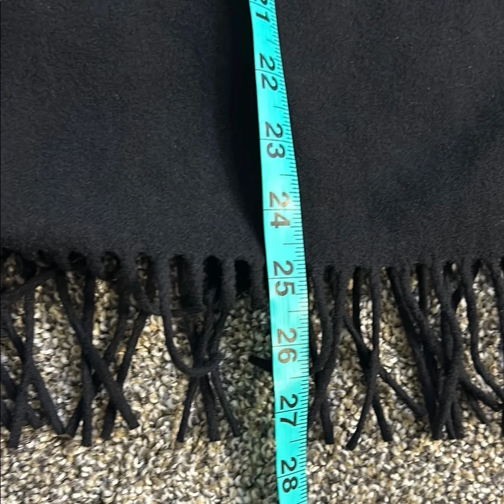 Black Fringe Hem Pencil Skirt - Classic Women's Style